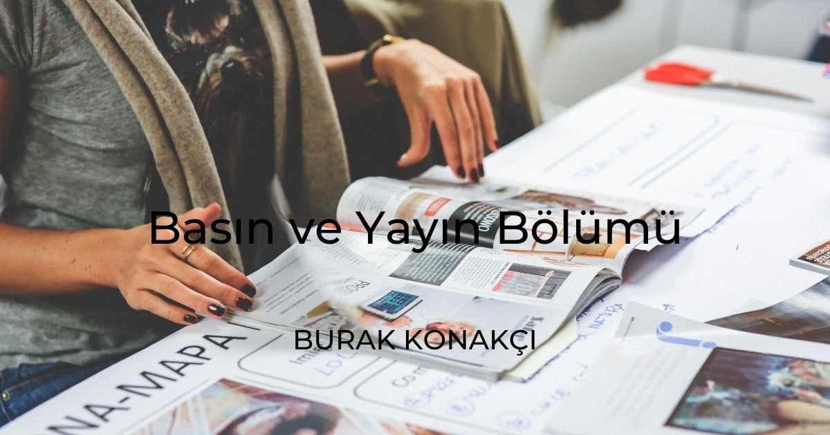 Basın ve Yayın Bölümü