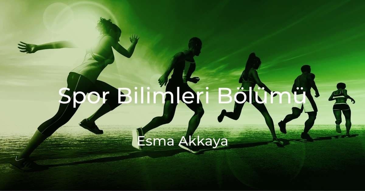 Spor Bilimleri Bölümü