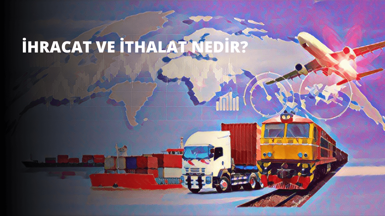 Bir limanda bir kamyon ve bir tren görülüyor. Kamyon gridir ve arkasında büyük bir konteyner vardır. Tren ağırlıklı olarak sarı ve kırmızı renktedir, araya birkaç renk daha serpiştirilmiştir. Arka planda gökyüzünde uçan bir uçak da var. Kamyon ve tren birbirlerine yakın konumlandırılmış ve görüntüdeki ana özneler. Liman farklı konteynerlerle dolu ve endüstriyel bir his veriyor. Kamyon ve trenin yüksek binalarla çevrili olması, buranın kalabalık bir bölge olduğunu gösteriyor. Gökyüzü güzel bir mavidir ve birkaç beyaz bulut etrafa dağılmıştır.