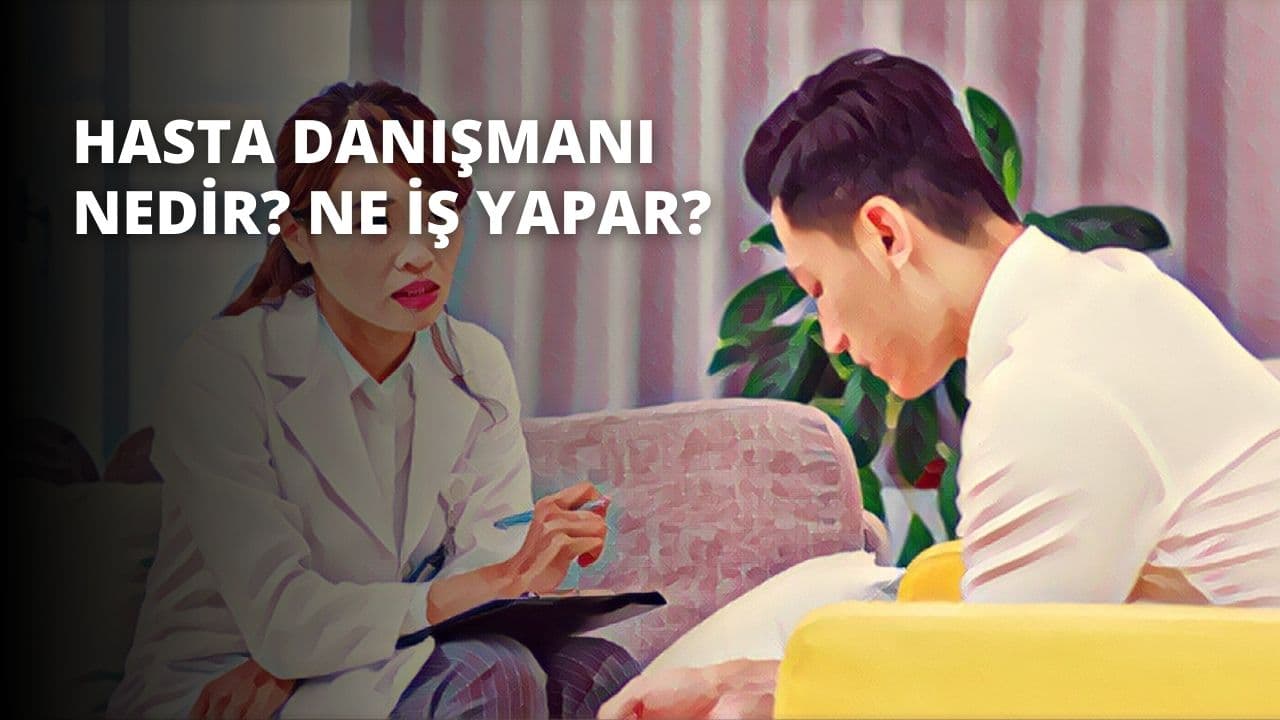 Bej rengi bir kanepede oturan bir adam, beyaz önlüklü bir kadın kucağındaki panoya bir şeyler yazarken rahatlamış görünüyor. Adamın bir kolu koltuğun kol dayanağına yaslanmış, diğer kolu ise yanındadır. Kadın, elinde küçük bir nesne tutarak elindeki panoya odaklanmış durumda. Arkalarında, arka planında diğer mobilyaların bulanık bir şekilde yer aldığı sarı bir yüzey görülüyor. Sağ alt köşede, bir kişinin elinin bulanık bir görüntüsü görülebiliyor.