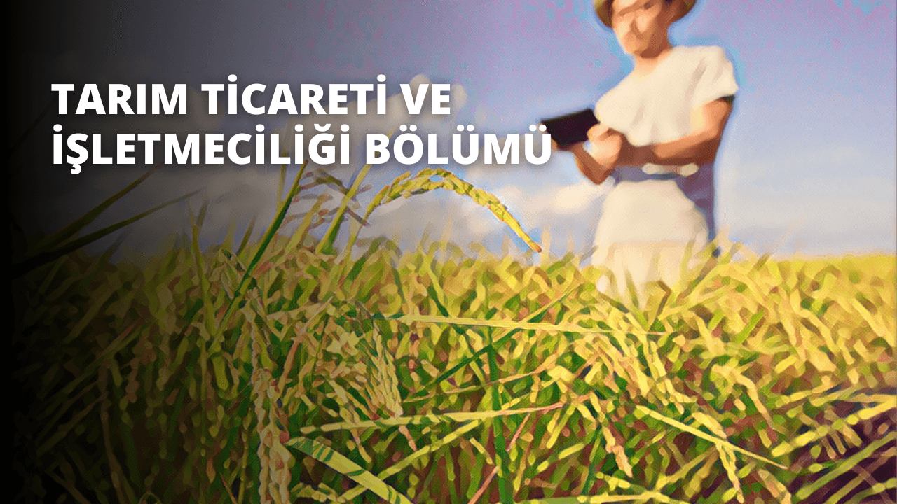 Tarım Ticareti ve İşletmeciliği Bölümü
