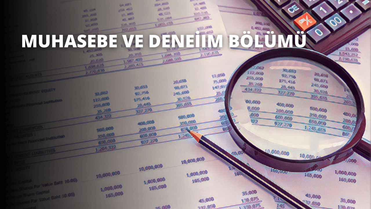 Muhasebe ve Denetim Bölümü
