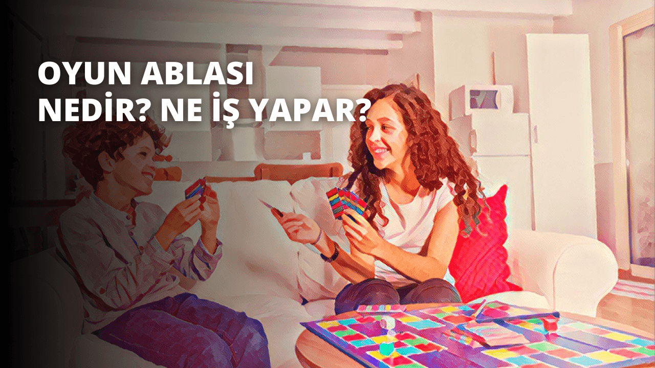 Bir kadın ve bir erkek çocuk beyaz bir kanepede oturmuş masa oyunu oynamaktadır. Kadın bir elinde bir küp, diğer elinde bir deste kâğıt tutmaktadır. Oğlan ise bir elinde telefon, diğerinde oyun tutuyor. Arkalarında baklava desenli renkli bir yorgan var. Ön planda mor bir yastığın yakın çekimi ve bir insanın kafasının bulanık görüntüsü var. Arka plan beyaz örtülü beyaz bir kanepeyle doludur. Bu, birlikte sessiz bir anın tadını çıkaran insanların mükemmel bir örneğidir.