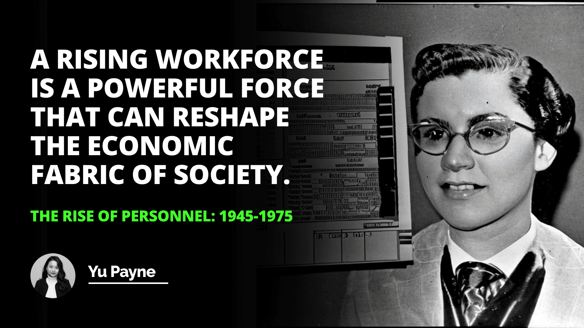 The Rise of Personnel: 1945 - 1975