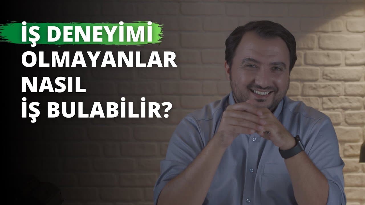 İş Bulamıyorum Diyenlere Öneriler