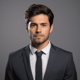 working in logistics, 25-30 years old, business professional, logistics expert, male, corporate attire, Argentinean, real photo, no makeup, plain background, studio shot, realistic, focus on face