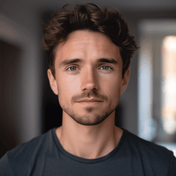Linkedin profile photo, man, thomas brown, looking directly at camera, 30s,