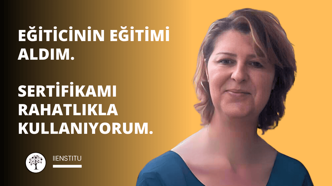 Merhabalar IIENSTITU'den aldığım sertifikalardan ve eğitimlerden oldukça memnunum. Her an ulaşılabiliyor olması, video olması ve eğitimin içeriği çok kaliteli ve daha sonra benzer eğitimleri almama rağmen sizin kurumunuzdan aldığım, özellikle pandemi ve diğer süreçlerde direkt ulaşılabilir olması çok çok rahatlatıcı bir unsur oldu. Bütün çalıştığım kurumlara rahatlıkla sunabildim. Bu anlamda gerçekten benim için faydalı oldu. Üstelik, uluslararası geçerli olması, aldığımız eğitimlerin ve eğitim çeşitliliği de diyebilirim. Evet buraya bunu da ekleyebilirim. Eğitim çeşitliliği ile birlikte her detayı anlayabildiğimiz, bunun da uluslararası sertifikasyonla tabi tutulması ve bu kapsamda eğitimlerin verilmesi çok güzel, açıkçası herkese de tavsiye ediyorum. Hani yaşadığımız bu süreçte olabildiği kadar en hızlı, en faydalı, en kapsamlı eğitimleri bu kadar kolaylıkla bize sunabilmesi, üstelik bütçemize de dost bir platform olması hani gelişmemizi engelleyici tüm unsurları çıkartıyor. Gerek iş hayatımızda gerek özel hayatımızda fazlasıyla kullandığım bir platform. Kendim de artı vermek istediğim eğitimleri belki yenileme, tekrarlama, hatırlama anlamında da veya acaba işte iş arkadaşlarım bu anlamda neler anlatıyor ve nasıl anlatılıyor? Kısmı için de oldukça kullandığım bir platform herkese tavsiye ediyorum. Aldığım tüm kurslardan eğiticinin eğitimi belgesi dahil olmak üzere oldukça faydalandım. Umarım diğer kullanıcılar da benim aldığım eğitimlerden faydalanırlar. Teşekkür ederim.